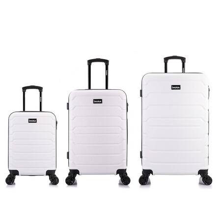 Inusa Trend Ltwt Hardside Spin Set IUTRESML-WHI